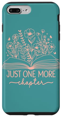 Nur noch ein Kapitel Bookish Book Reading Teal Peach Book Hülle für iPhone 7 Plus/8 Plus Nur noch ein Kapitel Bookish Book Reading Teal Peach Book Hülle für iPhone 7 Plus/8 Plus von Just One More Chapter Reader Floral Book Club Co.