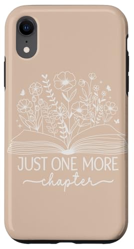 Nur noch ein Kapitel Bookish Book Reading Vanilla Cream Tan Hülle für iPhone XR Nur noch ein Kapitel Bookish Book Reading Vanilla Cream Tan Hülle für iPhone XR von Just One More Chapter Reader Floral Book Club Co.