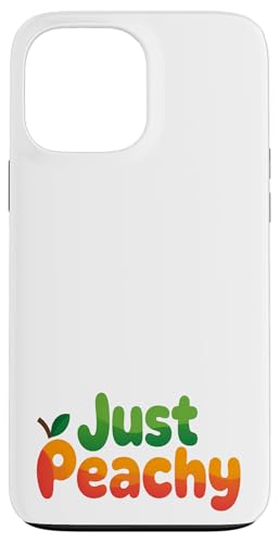 Just Peach Fresh Fruit Peach Sommerliebende pfirsichfarbene Mädchen Hülle für iPhone 13 Pro Max von Just Peachy