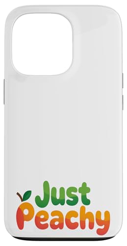 Just Peach Fresh Fruit Peach Sommerliebende pfirsichfarbene Mädchen Hülle für iPhone 13 Pro von Just Peachy