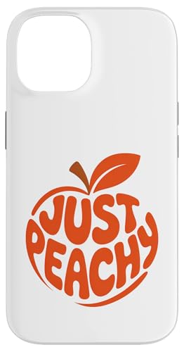 Just Peach Fresh Fruit Peach Sommerliebende pfirsichfarbene Mädchen Hülle für iPhone 14 von Just Peachy