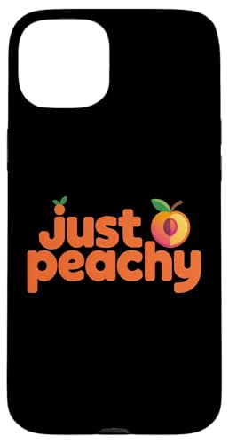 Just Peach Fresh Fruit Peach Sommerliebende pfirsichfarbene Mädchen Hülle für iPhone 15 Plus von Just Peachy