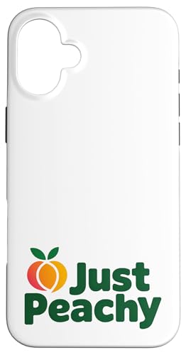 Just Peach Fresh Fruit Peach Sommerliebende pfirsichfarbene Mädchen Hülle für iPhone 16 Plus von Just Peachy