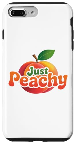Just Peach Fresh Fruit Peach Sommerliebende pfirsichfarbene Mädchen Hülle für iPhone 7 Plus/8 Plus von Just Peachy