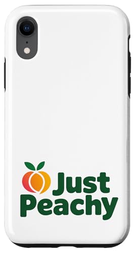 Just Peach Fresh Fruit Peach Sommerliebende pfirsichfarbene Mädchen Hülle für iPhone XR von Just Peachy