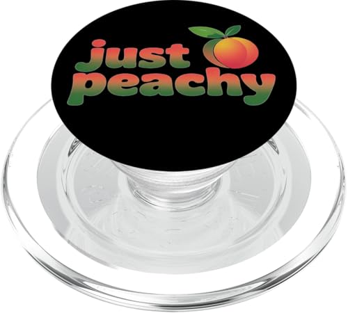 Just Peach Fresh Fruit Peach Sommerliebende pfirsichfarbene Mädchen PopSockets PopGrip für MagSafe Just Peach Fresh Fruit Peach Sommerliebende pfirsichfarbene Mädchen PopSockets PopGrip für MagSafe von Just Peachy