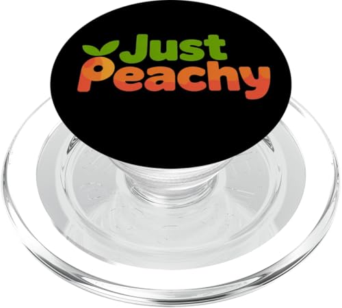 Just Peach Fresh Fruit Peach Sommerliebende pfirsichfarbene Mädchen PopSockets PopGrip für MagSafe Just Peach Fresh Fruit Peach Sommerliebende pfirsichfarbene Mädchen PopSockets PopGrip für MagSafe von Just Peachy