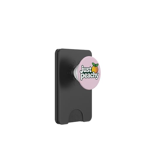 Just Peach Fresh Fruit Peach Sommerliebende pfirsichfarbene Mädchen PopSockets PopWallet für MagSafe Just Peach Fresh Fruit Peach Sommerliebende pfirsichfarbene Mädchen PopSockets PopWallet für MagSafe von Just Peachy