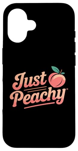 Peachy Vintage-Look für sommerliebende, pfirsichfarbene Mädchen Hülle für iPhone 16 Peachy Vintage-Look für sommerliebende, pfirsichfarbene Mädchen Hülle für iPhone 16 von Just Peachy