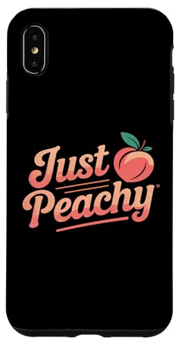 Peachy Vintage-Look für sommerliebende, pfirsichfarbene Mädchen Hülle für iPhone XS Max Peachy Vintage-Look für sommerliebende, pfirsichfarbene Mädchen Hülle für iPhone XS Max von Just Peachy