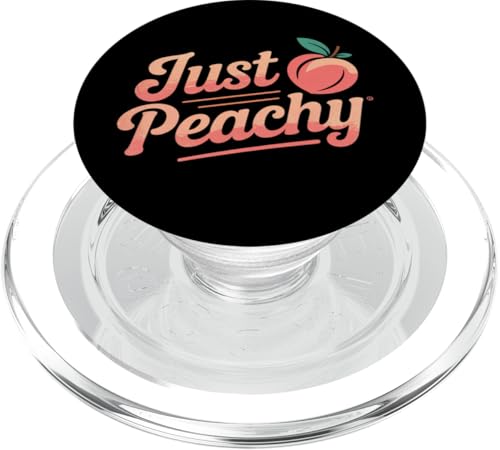 Peachy Vintage-Look für sommerliebende, pfirsichfarbene Mädchen PopSockets PopGrip für MagSafe Peachy Vintage-Look für sommerliebende, pfirsichfarbene Mädchen PopSockets PopGrip für MagSafe von Just Peachy