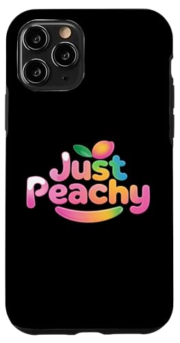 Pfirsiche Sommerfrucht Nostalgie Pfirsichfrucht Retro Grafik Hülle für iPhone 11 Pro Pfirsiche Sommerfrucht Nostalgie Pfirsichfrucht Retro Grafik Hülle für iPhone 11 Pro von Just Peachy