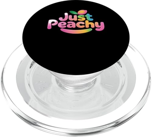 Pfirsiche Sommerfrucht Nostalgie Pfirsichfrucht Retro Grafik PopSockets PopGrip für MagSafe Pfirsiche Sommerfrucht Nostalgie Pfirsichfrucht Retro Grafik PopSockets PopGrip für MagSafe von Just Peachy