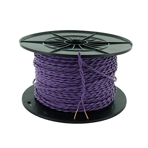 Lautsprecherkabel Verdrillt OFC Kupfer - 2x 0,75mm² Farbe: Violett Meterware - Made in Germany von Just Sound best choice for caraudio
