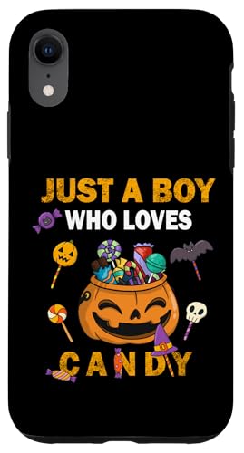 Cute Just A Boy Who Loves Candy Süßigkeiten Männer und Jungen Hülle für iPhone XR Cute Just A Boy Who Loves Candy Süßigkeiten Männer und Jungen Hülle für iPhone XR von Just a Boy who loves Apparel for men and boys