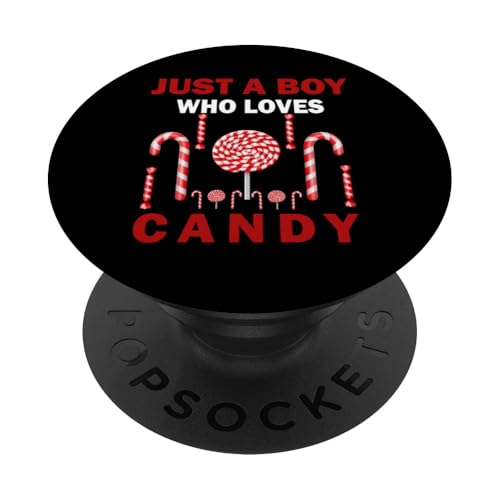 Cute Just A Boy Who Loves Candy Süßigkeiten Männer und Jungen PopSockets Klebender PopGrip Cute Just A Boy Who Loves Candy Süßigkeiten Männer und Jungen PopSockets Klebender PopGrip von Just a Boy who loves Apparel for men and boys