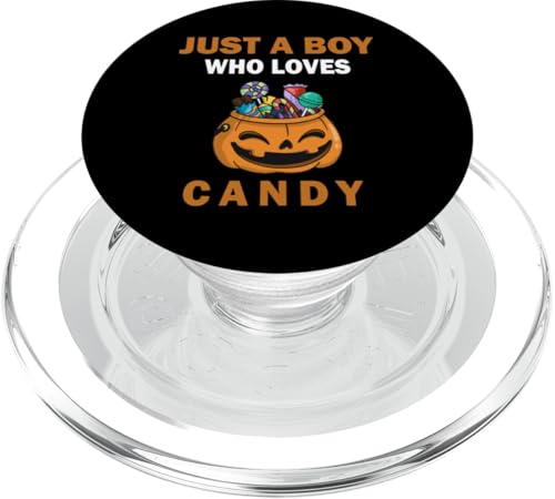Cute Just A Boy Who Loves Candy Süßigkeiten Männer und Jungen PopSockets PopGrip für MagSafe Cute Just A Boy Who Loves Candy Süßigkeiten Männer und Jungen PopSockets PopGrip für MagSafe von Just a Boy who loves Apparel for men and boys