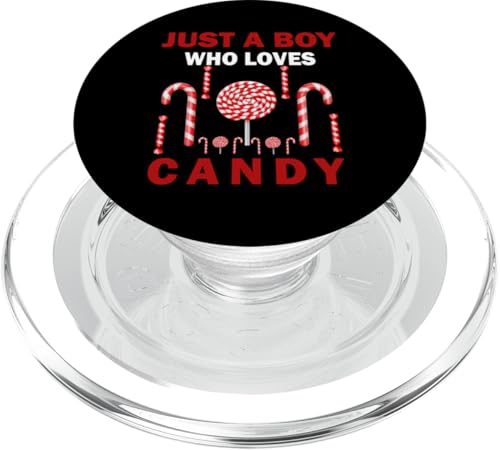 Cute Just A Boy Who Loves Candy Süßigkeiten Männer und Jungen PopSockets PopGrip für MagSafe Cute Just A Boy Who Loves Candy Süßigkeiten Männer und Jungen PopSockets PopGrip für MagSafe von Just a Boy who loves Apparel for men and boys