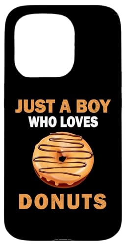 Cute Just A Boy Who Loves Donuts Süßigkeiten Männer und Jungen Hülle für iPhone 15 Pro Cute Just A Boy Who Loves Donuts Süßigkeiten Männer und Jungen Hülle für iPhone 15 Pro von Just a Boy who loves Apparel for men and boys