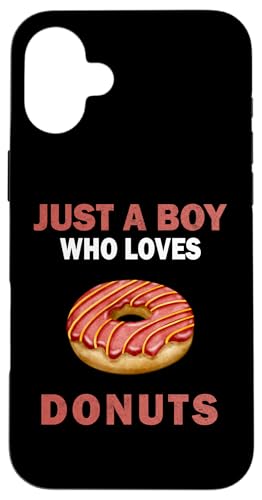 Cute Just A Boy Who Loves Donuts Süßigkeiten Männer und Jungen Hülle für iPhone 16 Plus Cute Just A Boy Who Loves Donuts Süßigkeiten Männer und Jungen Hülle für iPhone 16 Plus von Just a Boy who loves Apparel for men and boys