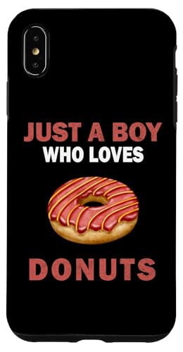 Cute Just A Boy Who Loves Donuts Süßigkeiten Männer und Jungen Hülle für iPhone XS Max Cute Just A Boy Who Loves Donuts Süßigkeiten Männer und Jungen Hülle für iPhone XS Max von Just a Boy who loves Apparel for men and boys