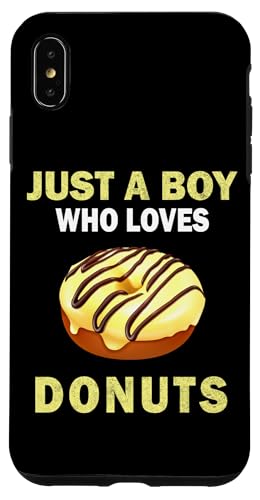 Cute Just A Boy Who Loves Donuts Süßigkeiten Männer und Jungen Hülle für iPhone XS Max Cute Just A Boy Who Loves Donuts Süßigkeiten Männer und Jungen Hülle für iPhone XS Max von Just a Boy who loves Apparel for men and boys