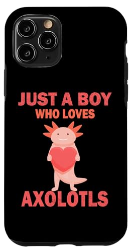Süß, nur ein Junge, der Axolotls Fische liebt, Männer und Jungen Hülle für iPhone 11 Pro Süß, nur ein Junge, der Axolotls Fische liebt, Männer und Jungen Hülle für iPhone 11 Pro von Just a Boy who loves Apparel for men and boys