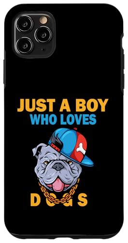 Süß, nur ein Junge, der Hunde und Tiere liebt, Männer und Jungen Hülle für iPhone 11 Pro Max Süß, nur ein Junge, der Hunde und Tiere liebt, Männer und Jungen Hülle für iPhone 11 Pro Max von Just a Boy who loves Apparel for men and boys