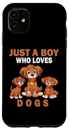 Süß, nur ein Junge, der Hunde und Tiere liebt, Männer und Jungen Hülle für iPhone 11 Süß, nur ein Junge, der Hunde und Tiere liebt, Männer und Jungen Hülle für iPhone 11 von Just a Boy who loves Apparel for men and boys