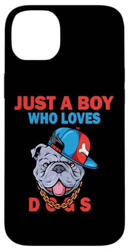 Süß, nur ein Junge, der Hunde und Tiere liebt, Männer und Jungen Hülle für iPhone 14 Plus Süß, nur ein Junge, der Hunde und Tiere liebt, Männer und Jungen Hülle für iPhone 14 Plus von Just a Boy who loves Apparel for men and boys