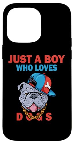 Süß, nur ein Junge, der Hunde und Tiere liebt, Männer und Jungen Hülle für iPhone 14 Pro Max Süß, nur ein Junge, der Hunde und Tiere liebt, Männer und Jungen Hülle für iPhone 14 Pro Max von Just a Boy who loves Apparel for men and boys