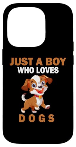 Süß, nur ein Junge, der Hunde und Tiere liebt, Männer und Jungen Hülle für iPhone 14 Pro Süß, nur ein Junge, der Hunde und Tiere liebt, Männer und Jungen Hülle für iPhone 14 Pro von Just a Boy who loves Apparel for men and boys