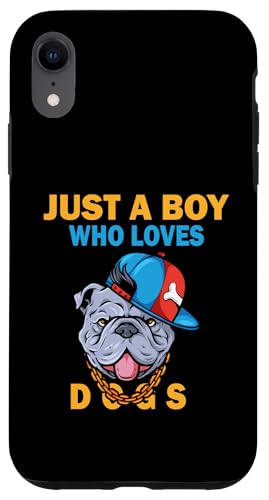 Süß, nur ein Junge, der Hunde und Tiere liebt, Männer und Jungen Hülle für iPhone XR Süß, nur ein Junge, der Hunde und Tiere liebt, Männer und Jungen Hülle für iPhone XR von Just a Boy who loves Apparel for men and boys