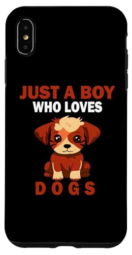 Süß, nur ein Junge, der Hunde und Tiere liebt, Männer und Jungen Hülle für iPhone XS Max Süß, nur ein Junge, der Hunde und Tiere liebt, Männer und Jungen Hülle für iPhone XS Max von Just a Boy who loves Apparel for men and boys