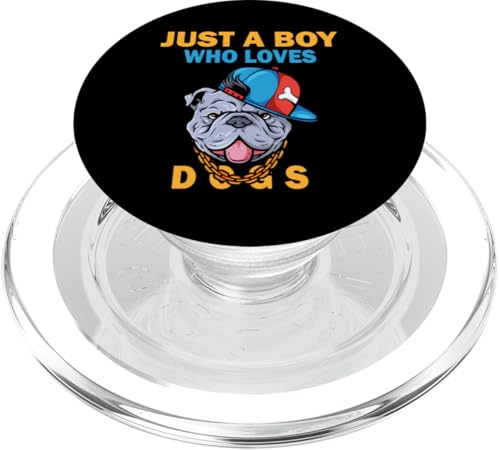 Süß, nur ein Junge, der Hunde und Tiere liebt, Männer und Jungen PopSockets PopGrip für MagSafe Süß, nur ein Junge, der Hunde und Tiere liebt, Männer und Jungen PopSockets PopGrip für MagSafe von Just a Boy who loves Apparel for men and boys
