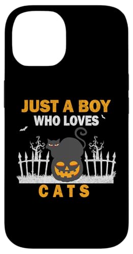 Süß, nur ein Junge, der Katzen, Tiere liebt, Männer und Jungen. Hülle für iPhone 14 Süß, nur ein Junge, der Katzen, Tiere liebt, Männer und Jungen. Hülle für iPhone 14 von Just a Boy who loves Apparel for men and boys