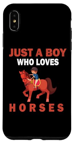 Süß Just A Boy Who Loves Horses Animals Herren und Jungen Hülle für iPhone XS Max Süß Just A Boy Who Loves Horses Animals Herren und Jungen Hülle für iPhone XS Max von Just a Boy who loves Apparel for men and boys