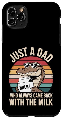 Lustige Vatertagsmilch mit Alligatormotiv Hülle für iPhone 11 Pro Max Lustige Vatertagsmilch mit Alligatormotiv Hülle für iPhone 11 Pro Max von Just a Dad who always came back with the Milk