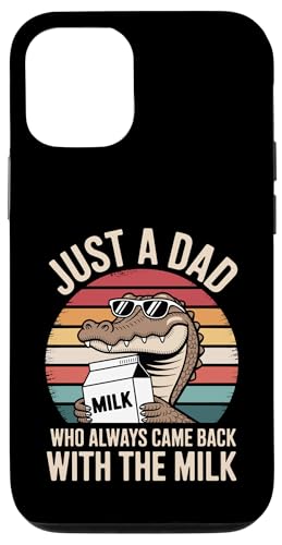 Lustige Vatertagsmilch mit Alligatormotiv Hülle für iPhone 12/12 Pro Lustige Vatertagsmilch mit Alligatormotiv Hülle für iPhone 12/12 Pro von Just a Dad who always came back with the Milk