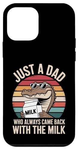 Lustige Vatertagsmilch mit Alligatormotiv Hülle für iPhone 12 mini Lustige Vatertagsmilch mit Alligatormotiv Hülle für iPhone 12 mini von Just a Dad who always came back with the Milk