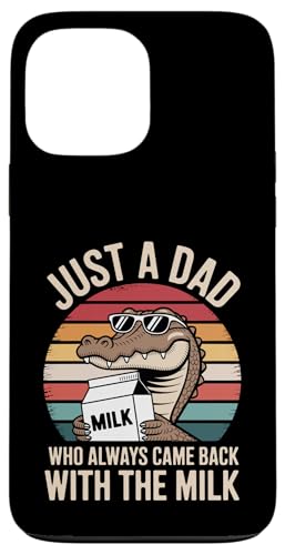 Lustige Vatertagsmilch mit Alligatormotiv Hülle für iPhone 13 Pro Max Lustige Vatertagsmilch mit Alligatormotiv Hülle für iPhone 13 Pro Max von Just a Dad who always came back with the Milk