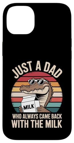 Lustige Vatertagsmilch mit Alligatormotiv Hülle für iPhone 14 Plus Lustige Vatertagsmilch mit Alligatormotiv Hülle für iPhone 14 Plus von Just a Dad who always came back with the Milk