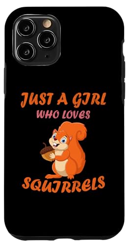 Cute Just A Girl Who Loves Eichhörnchen Tiere Frauen und Mädchen Hülle für iPhone 11 Pro Cute Just A Girl Who Loves Eichhörnchen Tiere Frauen und Mädchen Hülle für iPhone 11 Pro von Just a girl who loves Apparel for girls and women