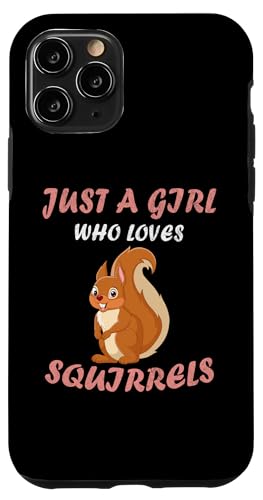 Cute Just A Girl Who Loves Eichhörnchen Tiere Frauen und Mädchen Hülle für iPhone 11 Pro Cute Just A Girl Who Loves Eichhörnchen Tiere Frauen und Mädchen Hülle für iPhone 11 Pro von Just a girl who loves Apparel for girls and women