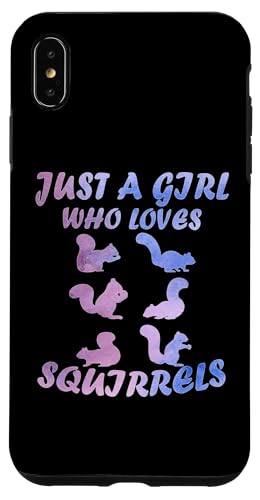 Cute Just A Girl Who Loves Eichhörnchen Tiere Frauen und Mädchen Hülle für iPhone XS Max Cute Just A Girl Who Loves Eichhörnchen Tiere Frauen und Mädchen Hülle für iPhone XS Max von Just a girl who loves Apparel for girls and women