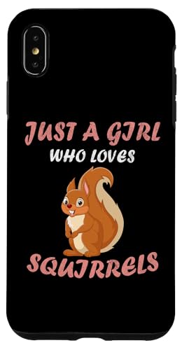 Cute Just A Girl Who Loves Eichhörnchen Tiere Frauen und Mädchen Hülle für iPhone XS Max Cute Just A Girl Who Loves Eichhörnchen Tiere Frauen und Mädchen Hülle für iPhone XS Max von Just a girl who loves Apparel for girls and women