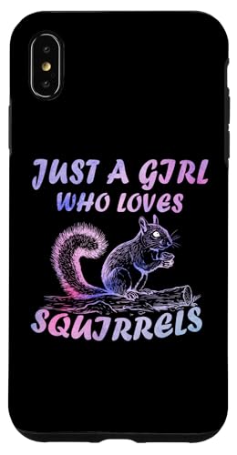 Cute Just A Girl Who Loves Eichhörnchen Tiere Frauen und Mädchen Hülle für iPhone XS Max Cute Just A Girl Who Loves Eichhörnchen Tiere Frauen und Mädchen Hülle für iPhone XS Max von Just a girl who loves Apparel for girls and women