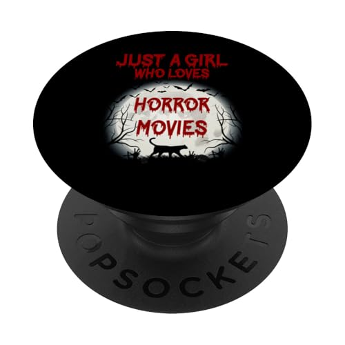 Cute Just A Girl Who Loves Horrorfilme Women and Girls PopSockets Klebender PopGrip Cute Just A Girl Who Loves Horrorfilme Women and Girls PopSockets Klebender PopGrip von Just a girl who loves Apparel for girls and women