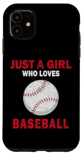 Süß, nur ein Mädchen, das Baseballsport liebt, Frauen und Mädchen Hülle für iPhone 11 Süß, nur ein Mädchen, das Baseballsport liebt, Frauen und Mädchen Hülle für iPhone 11 von Just a girl who loves Apparel for girls and women