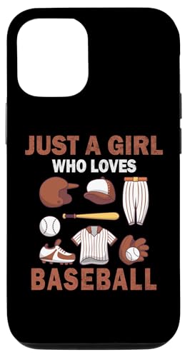 Süß, nur ein Mädchen, das Baseballsport liebt, Frauen und Mädchen Hülle für iPhone 12/12 Pro Süß, nur ein Mädchen, das Baseballsport liebt, Frauen und Mädchen Hülle für iPhone 12/12 Pro von Just a girl who loves Apparel for girls and women